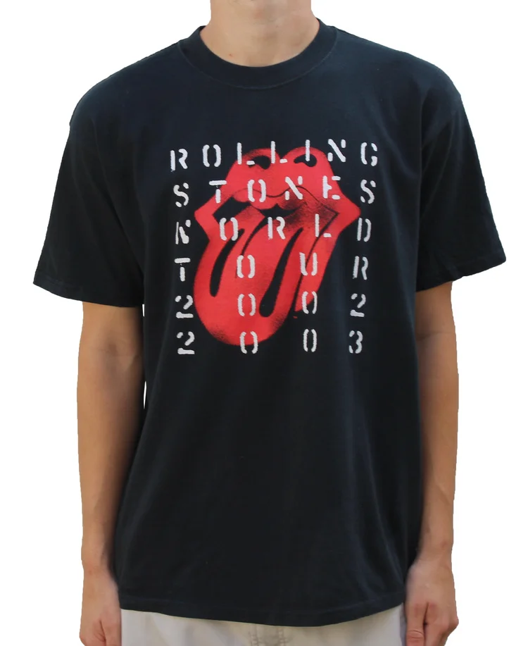 Rolling Stones 2002/03 World Tour T Shirt (Size XXL) — RootsBK